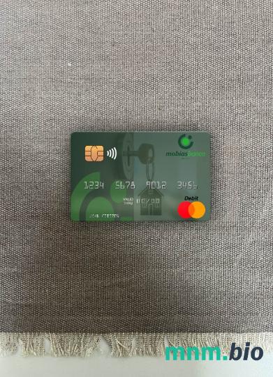 Moldova MobiasBanca wygląd zdjęcia mastercard skan PSD + zdjęcie